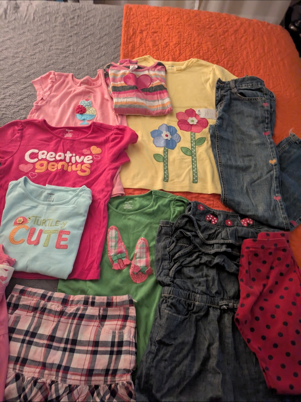 Gymboree Girls Mixed Tops and Bottoms - Pink, Yellow, Green, Blue